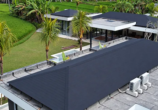 Atap Maxxiroof warna Black